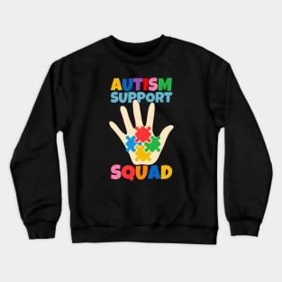 Autism Support Squad Crewneck Sweatshirt